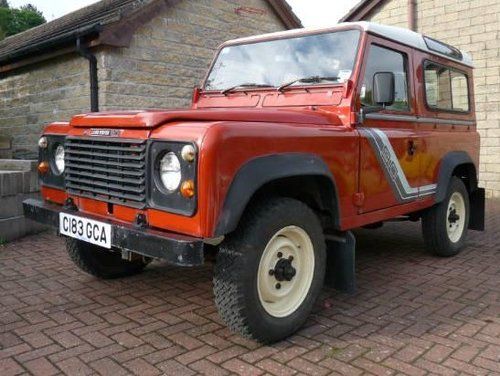 1986 land rover defender county 7 seater-low miles-delivery service