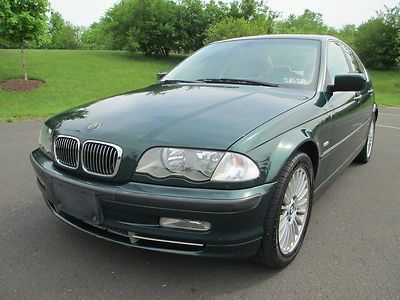 2001 bmw 330i 5 speed rare find premium package leather  fog lights no reserve