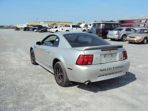 2000 ford mustang coupe bent wheel 5sd v6 clean inside fix save low reserve