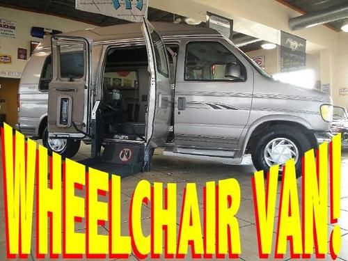 Wheelchair handicap mobility high top conversion van ricon lift must see!