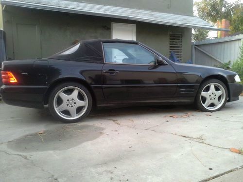 2001 mercedes benz sl500 running/driving project! low miles! no reserve!