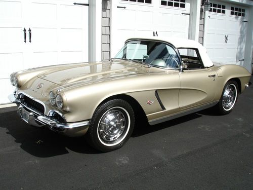 '62 corvette-remarkaly original-ncrs ready