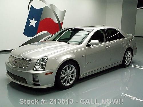 2006 cadillac sts v supercharged sunroof nav 41k miles texas direct auto