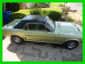 1968 ford mustang coupe 289c.i. automatic 2,000 miles on engine and transmission