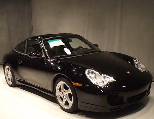 2004 04 porsche 911 carrera 4s coupe black/black c4s awd 6spd manual 1 owner!!!!