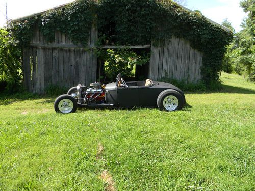 1930 ford model a roadster coupe  hot rat rod street 355 sbc drives great chevy