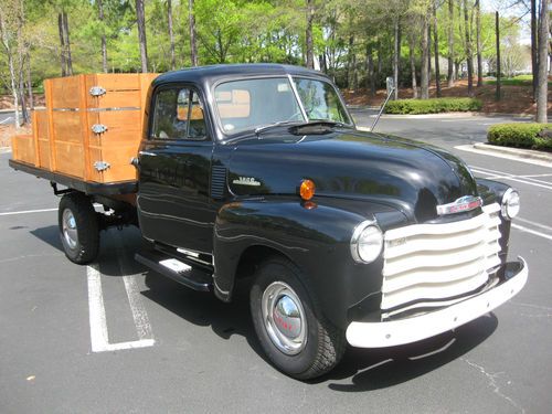 1953 chevrolet one ton stake bed truck