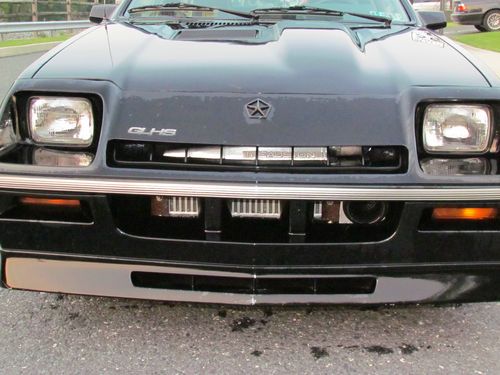 1987 dodge shelby charger glhs