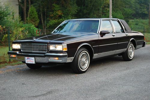 1989 chevrolet caprice classic ls brougham *only 57k miles *leather