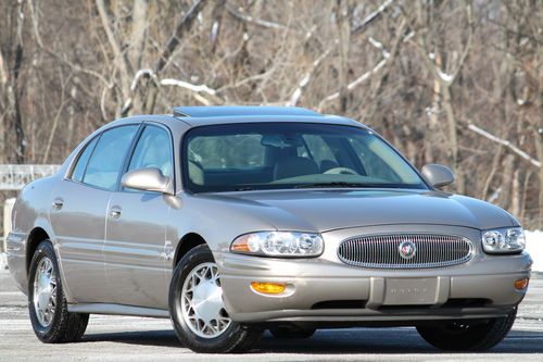 2003 buick lesabre limited heated leather sunroof 1-owner clean carfax only 85k!