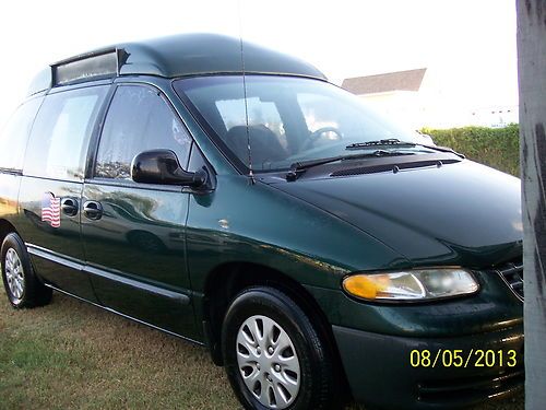 Plymouth voyager wheelchair/handicap accessible van  @ affordable price