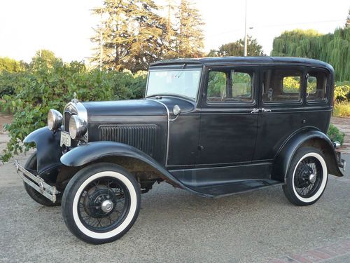 1931 ford model a slant window original car not restored/original ulphorstry
