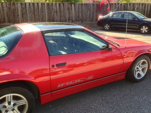 Camaro z28 iroc red tpi 5.7 liter automatic fast excellent condition low miles