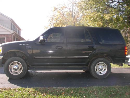 1999 ford expedition xlt sport utility 4-door 5.4l 3rd row seating- no reserve!