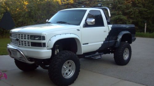92 chevy lifted truck