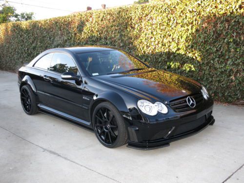 2008 mercedes clk63 amg black series 19,000 miles stunning condition, flawless