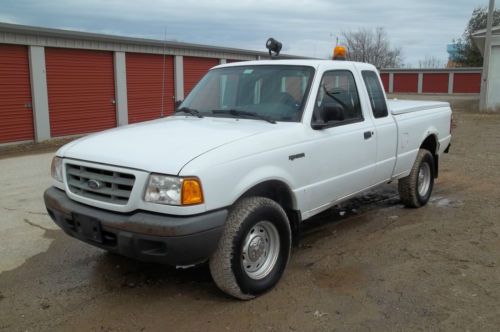 2001 ford ranger 4x4 extended cab pickup truck 6 cyl auto ac topper 4door cruise