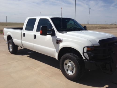 Ford f350 4x4 diesel crew cab long bed dpf delete h&amp;s tuner exhaust a/t tires!