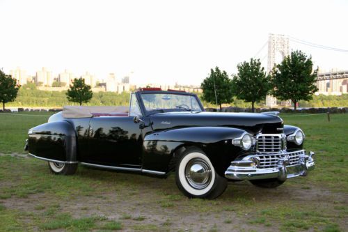 1947 lincoln continental convertible