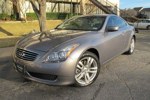 2010 infiniti g37 coupe x heated seats back up camera sunroof leather clean!