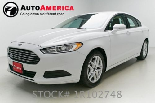 2013 ford fusion se 28k low miles leather sat radio park assist one 1 owner