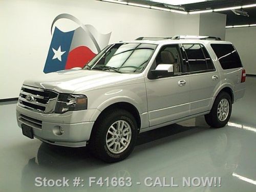 2012 ford expedition ltd 8pass sunroof nav rear cam 67k texas direct auto