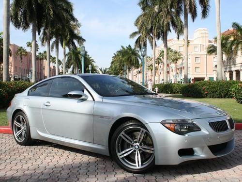 Immaculate 06 m6 coupe! silverstone metallic! red leather interior! perfect!!!!!