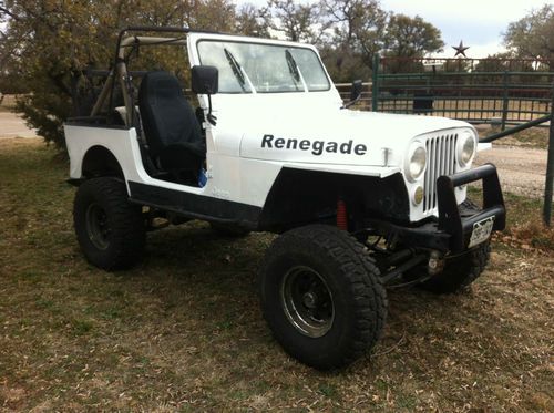 1983 jeep cj7, no reserve! over $6500 in receipts! new paint new tires!