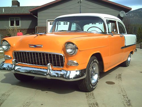 Restored 1955 chevrolet 210 super clean and taken care of.nice!