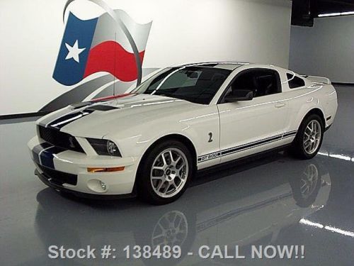 2009 ford mustang shelby gt500 svt cobra leather 12k mi texas direct auto