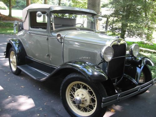 1930 ford model a restored
