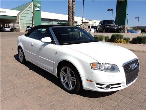 2008 audi a4 quattro awd low miles sharp covertible cabriolet clean cheap