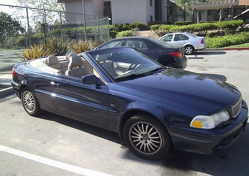 2002 volvo c70 convertable with 5 speed manual transmission