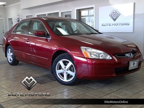 2004 honda accord ex htd sts moonroof 6~disc cd changer 1~owner trade