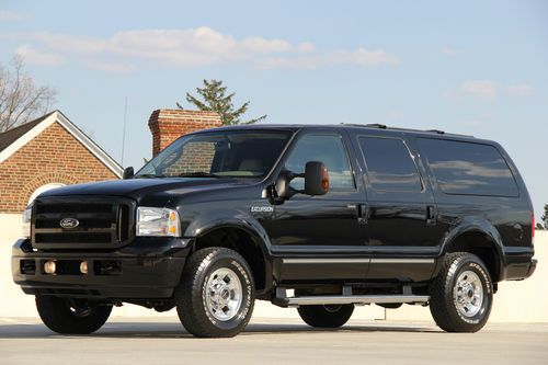 2005 ford excursion limited diesel 18k actual miles 4x4 showroom mint no reserve