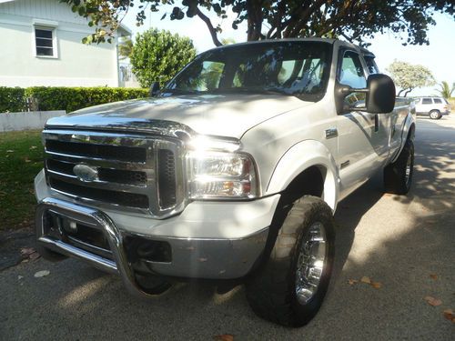 Ford f250 xlt f 250 4x4 power stroke turbo diesel lifted no reserve