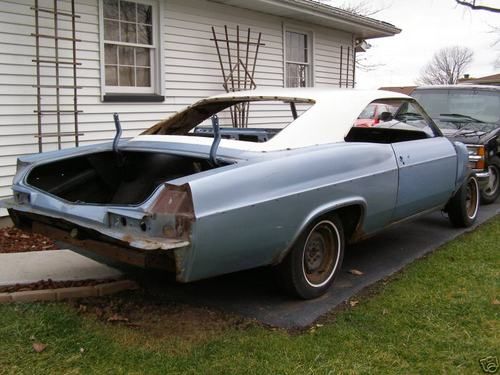 1966 chevrolet impala pro touring project l76 ls2 4l60e 6 speed dana 44 new body