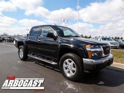 5.3l v8! 2013 gmc canyon slt - gm certified, 4x4, pwr/htd leather - we finance!