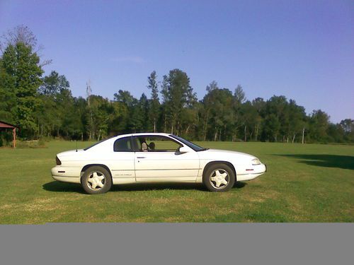 1998 chevrolet monte carlo ls coupe 2-door 3.1l