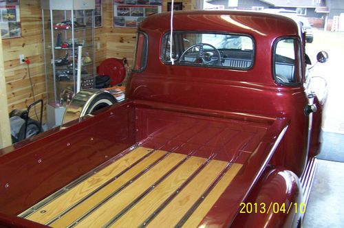 Stunning 5 window 3100 pickup short bed step side this is a must have truck !