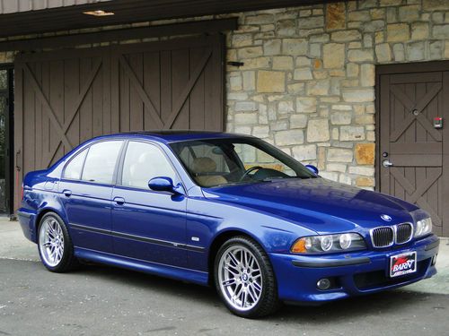 Unbelievable m5, only 41k miles, ultra-clean, 6 speed, v8, rare color combo m