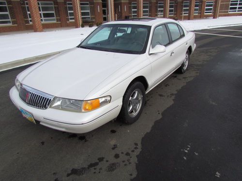 1997 lincoln continental 64k miles 2nd owner no reserve perfect