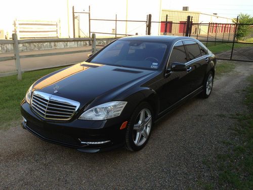 Mercedes benz s550 2010 with amg sport package.