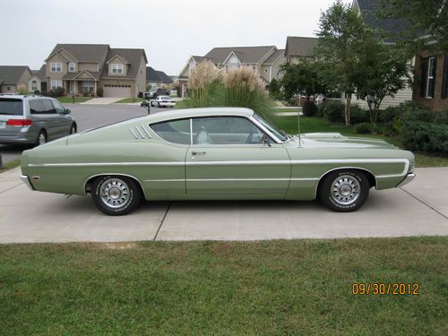 1969 ford torino gt sportsroof 35070 original miles, numbers matching