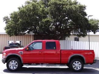 Red fx4 off road 6.4l v8 4x4 leather sirius cruise spray liner keyless entry