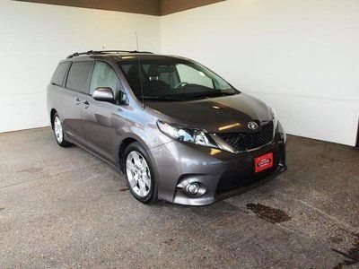 2012 toyota sienna se certified preowned, sunroof, smoked alloy wheels