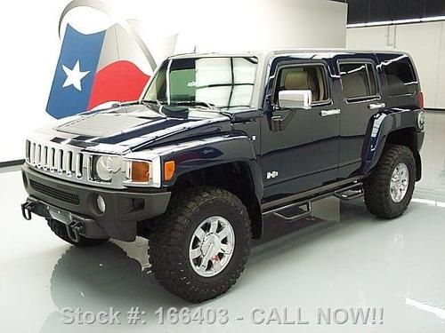 2007 hummer h3 4x4 auto heated leather sunroof only 72k texas direct auto