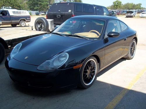 1999 porsche 911 carrera 4 repairable salvage project chassis build it your way!