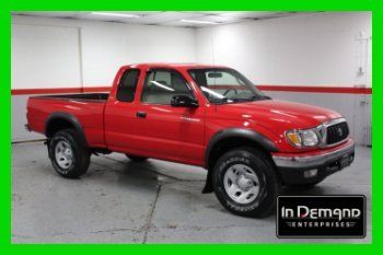 04 tacoma 4x4 4wd extended cab sr5 2.7l 4-cyl 5spd new-tires new-frame mint-cond