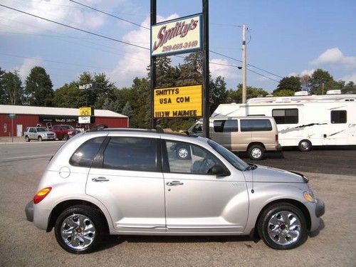 2001 chrysler pt cruiser limited 5 speed manual wagon leather great fuel mpg's!!